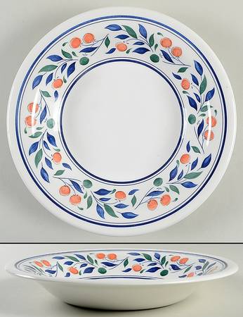 Johnson Brothers Lugano Large Rim Soup Bowl Johnson Brothers Lugano Large Rim Soup Bowl