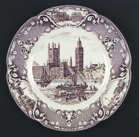 Old London Brown Multicolor by Johnson Brothers