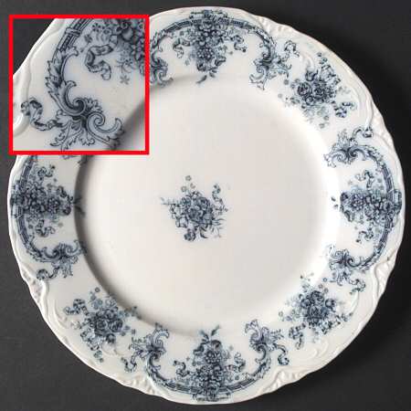 Savoy (Blue Green, Floral and Ribbons) by Johnson Brothers