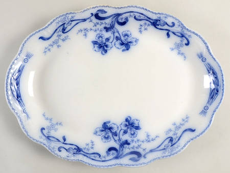 Delmonte (Flow Blue, No Gold Accent) by Johnson Brothers