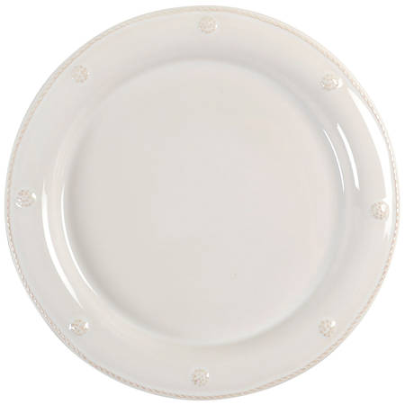 Juliska Ceramics Berry and Thread Whitewash Salad/Dessert Plate