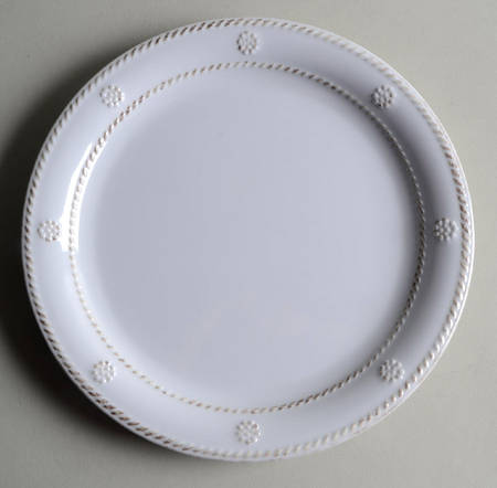 Juliska Ceramics Berry and Thread Whitewash Melamine Salad Plate