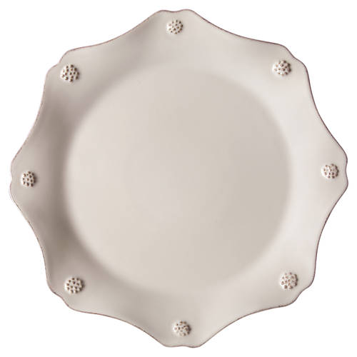 Juliska Ceramics Berry and Thread Whitewash Salad/Dessert Plate