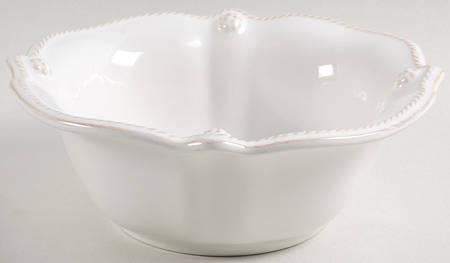 Juliska Ceramics Berry and Thread Whitewash Coupe Cereal Bowl