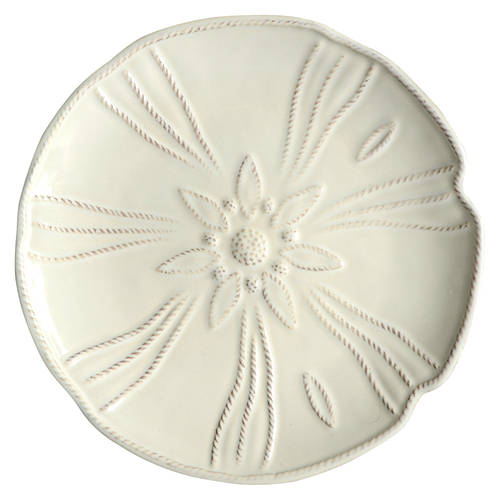 Juliska Ceramics Berry and Thread Whitewash Salad/Dessert Plate