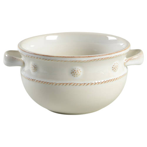 Juliska Ceramics Berry and Thread Whitewash Chili Bowl