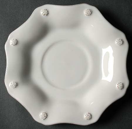 Juliska Ceramics Berry and Thread Whitewash Saucer
