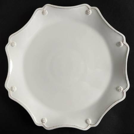 Juliska Ceramics Berry and Thread Whitewash Service Plate (Charger)
