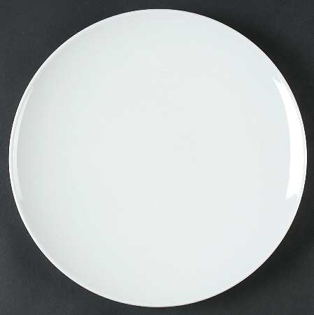 White Dinnerware Collection (Round, Coupe) by JCPenney
