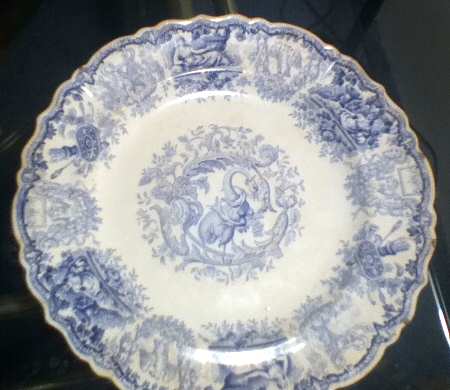 Pompeii Blue by John Rogers & Son