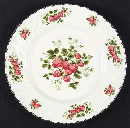 Strawberry (Gold Trim, No Butterflies) by James Kent (England)