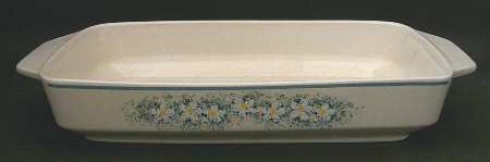 Lenox Dewdrops 15" Rectangular Baker