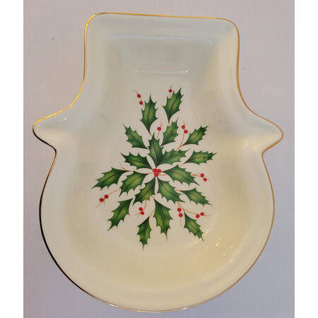 Lenox Holiday (Dimension) Figural Candy Bowl