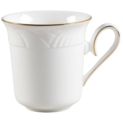 Lenox Snowdrift Gold Mug