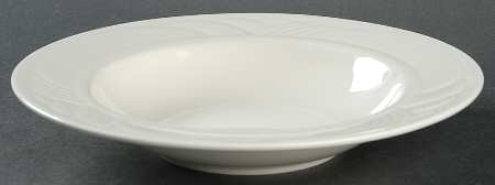 Lenox Snowdrift Rim Soup Bowl