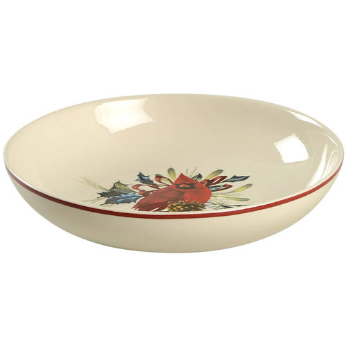Lenox Winter Greetings 8" Individual Pasta Bowl