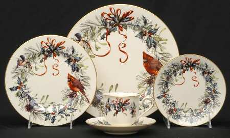 Lenox Winter Greetings 40 Piece Estate Set