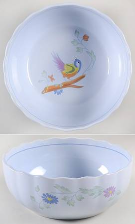 Longchamp Perouges 9" Salad Serving Bowl