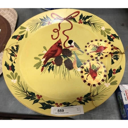 Lenox Winter Greetings Metal Serving Tray