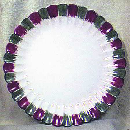 Sirocco Maroon Green by Limoges-American