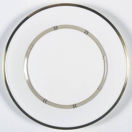 Lenox Eternal White Accent Luncheon Plate