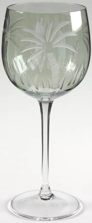 Lenox British Colonial Scenic (Accessories) Glassware Green Balloon Wine