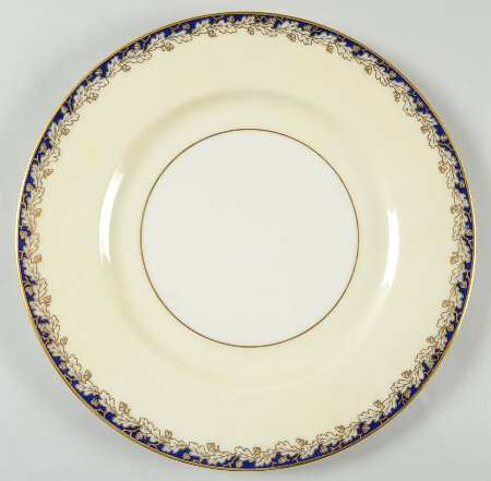 Oakleaf Cobalt (Cream Rim, G318B) by Lenox