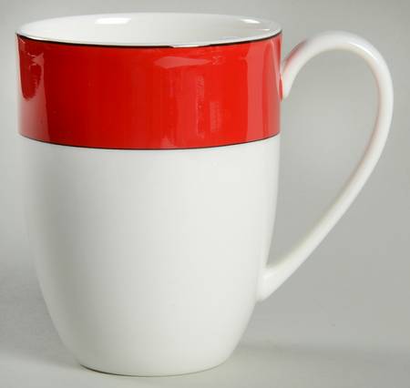 Lenox Rutherford Circle Red Mug