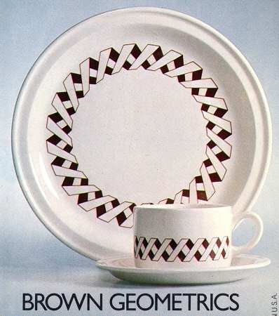 Brown Geometrics by Lauffer