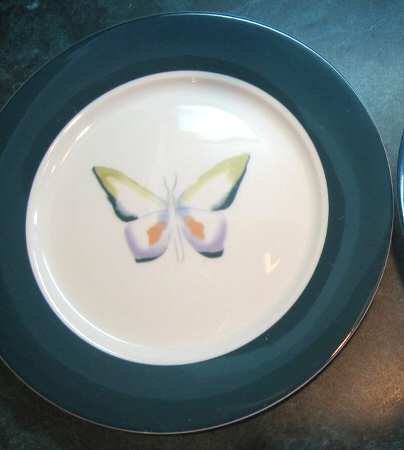 Farfalla Teal by Lynn's China