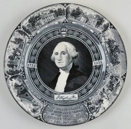 George Washington Bicentennial Black by Scammell