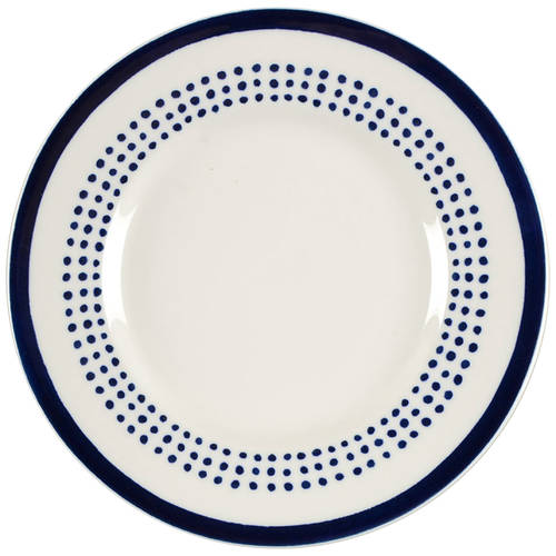 kate spade new york Charlotte Street East Accent Plate - White/Blue
