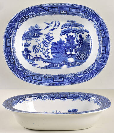 Blue Willow by Lazarus Straus & Sons