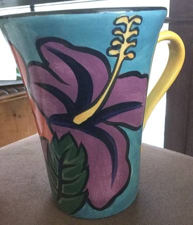 Funky Hibiscus by Living Art