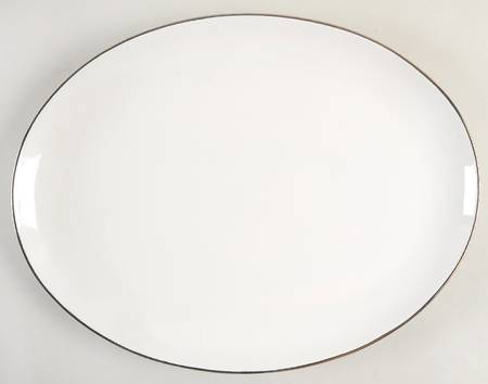 Lenox Trianna White 14" Oval Serving Platter