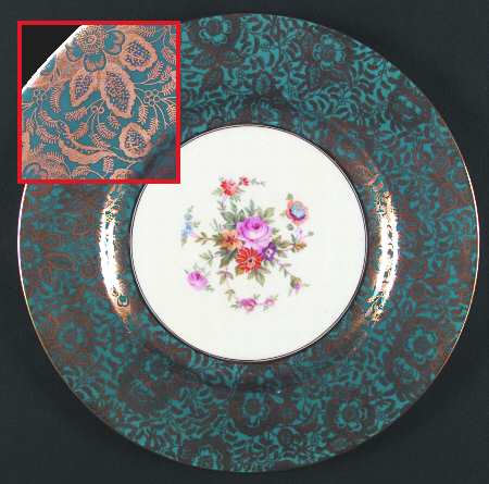 Brocade Aqua by Minton