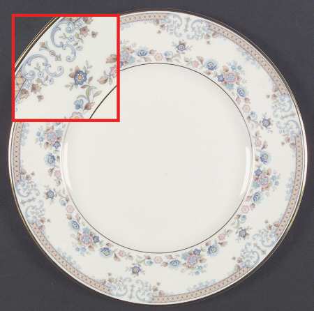 Byron (Blue Flowers) by Minton