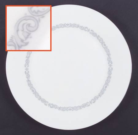 Silver Scroll by Minton