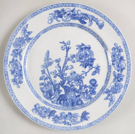 Indian Tree Blue by John Maddock & Sons