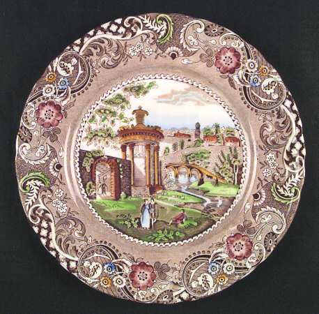 Landscape Brown Multicolor by W R Midwinter Ltd