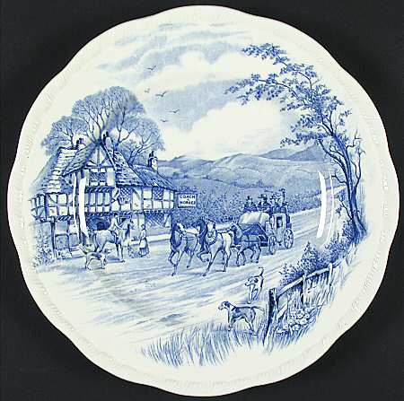Devonshire Road Blue by Alfred Meakin