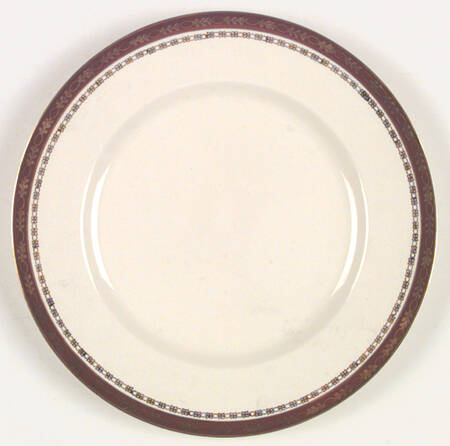 Kingsdale Maroon (Cream) by Alfred Meakin