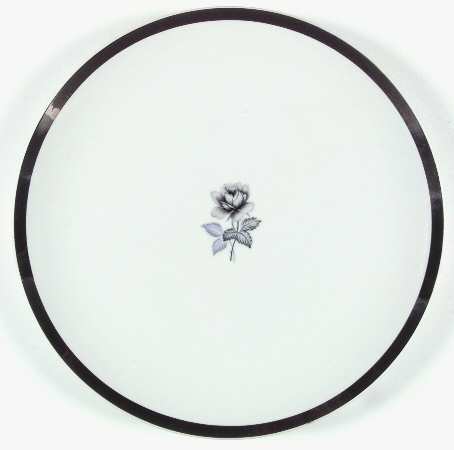 Twilight Rose (Thick Platinum Band) by Meito