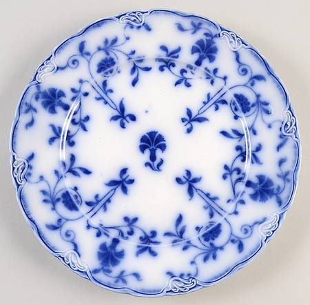Colonial Flow Blue (No Gold Accent) by J & G Meakin