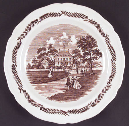 Colonial Brown by J & G Meakin