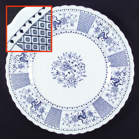 Park Lane Blue and White by J & G Meakin