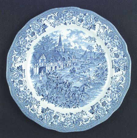 Stratford Stage Blue by J & G Meakin