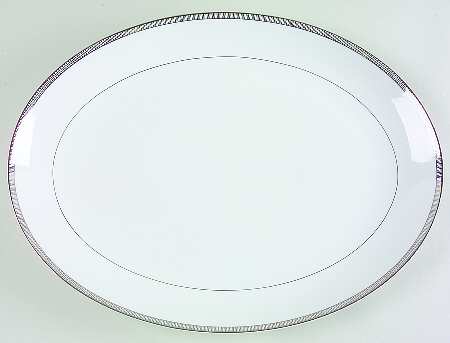 Mikasa Barclay 16" Oval Serving Platter