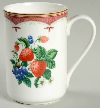 Mikasa Berry Delight Cappuccino Mug