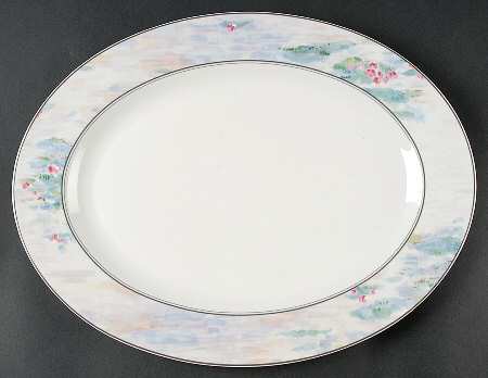 Mikasa Monet 14" Oval Serving Platter